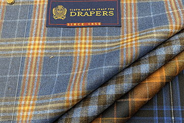 Super130'Sのウール100％によるジャケットコレクション