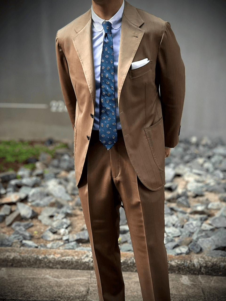 Hand someのオーダースーツ